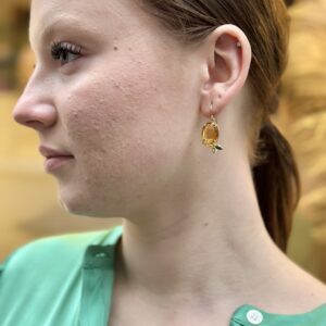 Oorhangers 'Essence' citrien