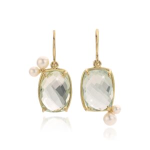 Oorstekers 'Essence' prasioliet