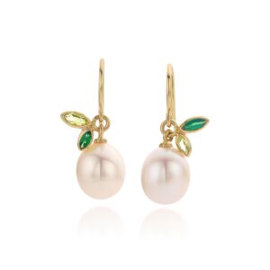 Oorhangers 'Candy' witte parels